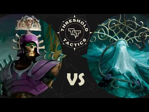 NEW Ossiarch Bonereapers vs Nighthaunt: Age of Sigmar 4 Battle Report