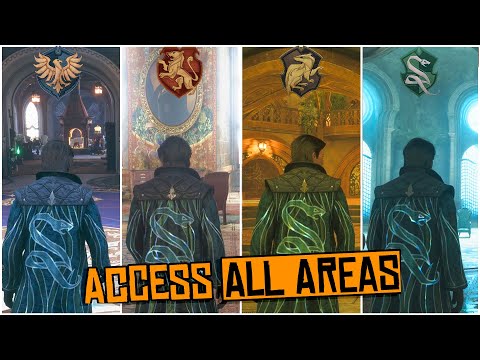 How to get into ALL House Common Room Areas in Hogwarts Legacy
