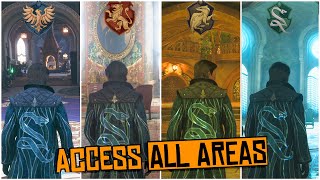 How to get into ALL House Common Room Areas in Hogwarts Legacy