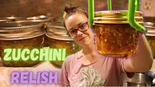 ZESTY ZUCCHINI RELISH: How to waterbath can Zucchini Relish | Hamakua Homestead
