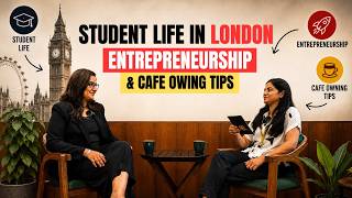 From being a student in London to becoming a café owner