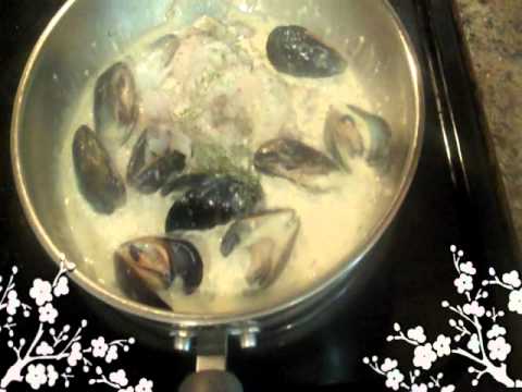 Shrimp & Mussels | White Wine Sauce