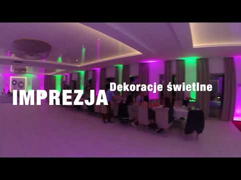 Dekoracje świetlne na wesele Crystal Kozły