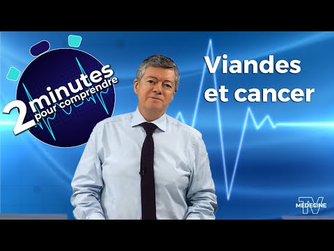 Viandes et cancer - 2 minutes pour comprendre