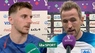 Harry Kane, Mason Mount and Declan Rice reflect on a tricky night against the USA | ITV Sport
