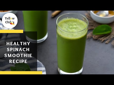 Healthy Spinach Smoothie Recipe