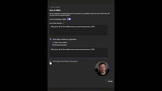 📅 How to set Out of Office in Microsoft Teams #microsoftteams #tutorial