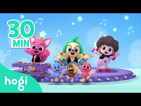 I am the music man and more songs! | Sing Along Compilation | Kids Favorite rhymes | Pinkfong Hogi