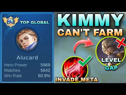 KIMMY IS USELESS AGAINST MY ALUCARD! | INVADE META | INSANE LEVEL GAP?!!!