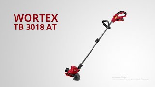 Cordless trimmer WORTEX TB 3018 AT