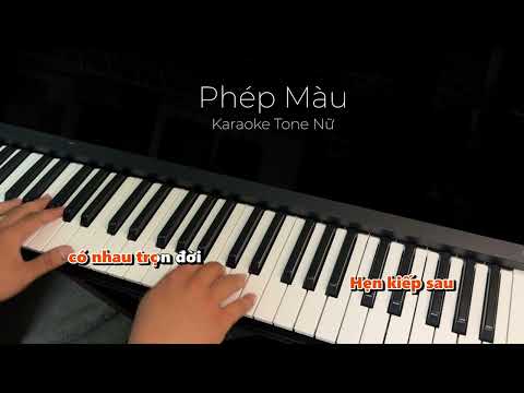 Miracle (Wooden Fish OST) - Mounter x MAYDAYs, Minh Toc | KARAOKE TONE NU | Piano Beat