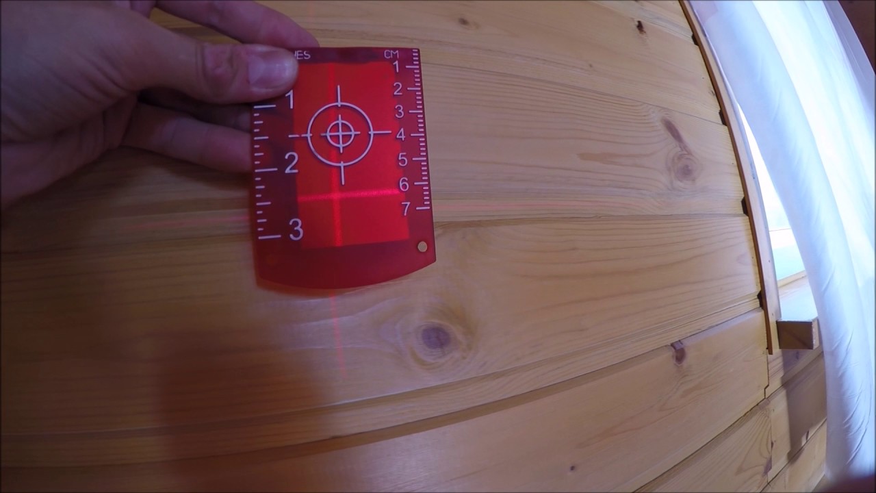 Магнитная мишень для лазерного нивелира