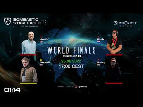 BSL15 Season Finals RO16.B: Hawk, Ptak, Dewalt, Sziky StarCraft Remastered