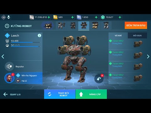 [ War Robot ] Leech + 4 Taran