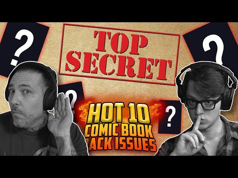 Shhh! Don't Spill the Beans! ?| Hot10 Comic Book Back Issues ft. @GemMintCollectibles