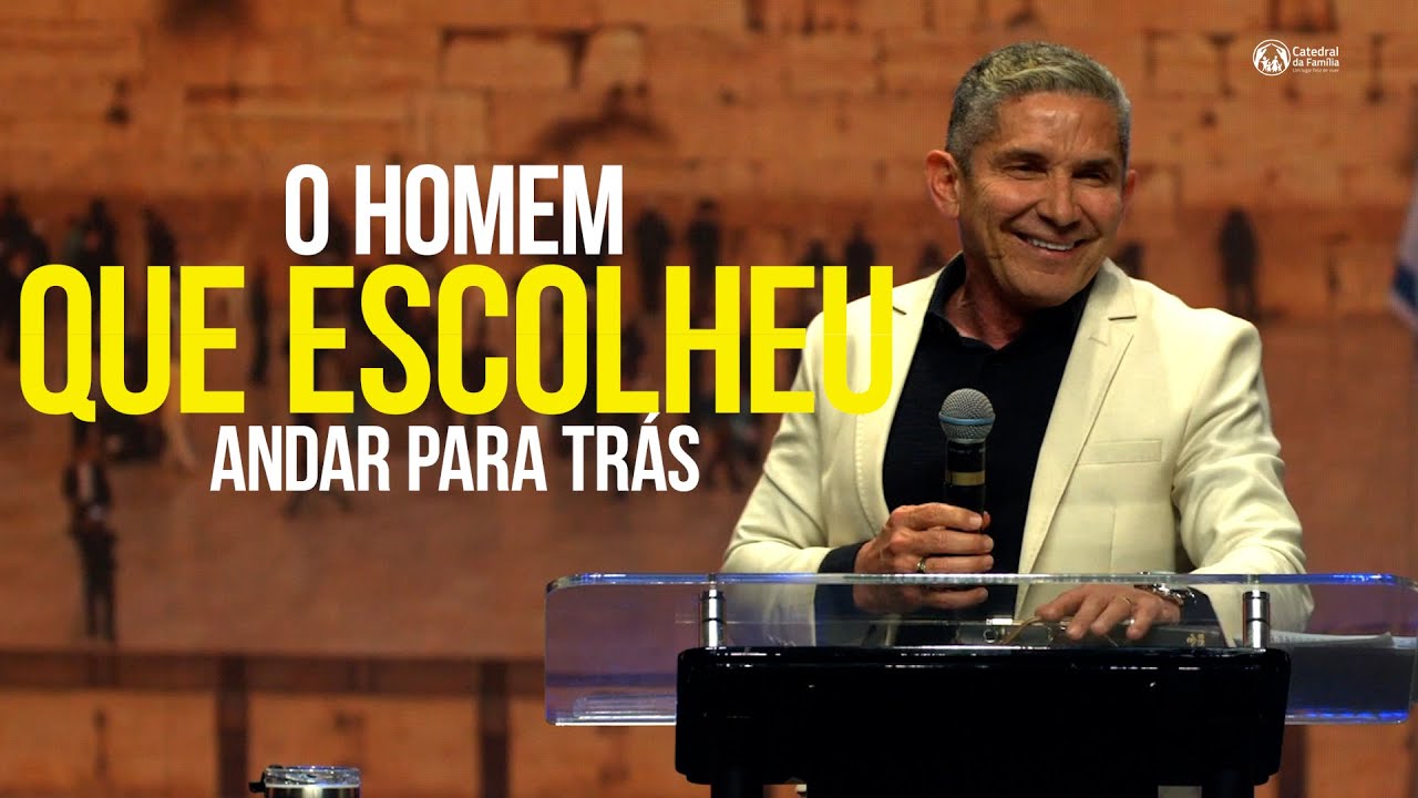 O HOMEM QUE ESCOLHEU ANDAR PARA TRÁS / 2CRONICAS 21: 4-5 / PR. LOURIVAL PEREIRA