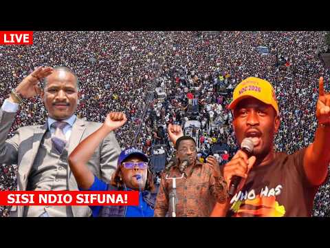 LIVE; SIFUNA HOME COMING BIG CELEBRATION IN WESTERN AS HE OFFICIALLY ANNOUNCE UNSEAT RUTO IN 2027!