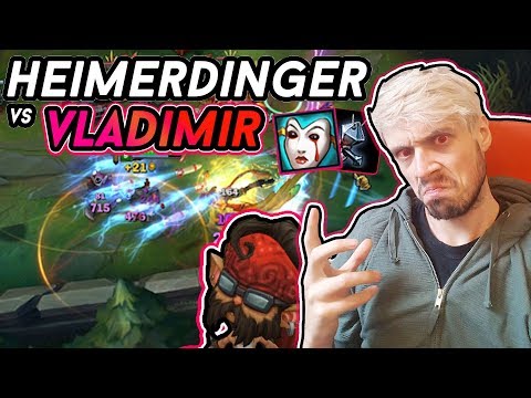 THE ROAD TO MASTER TIER |  POWERFUL HEIMERDINGER VS VLADIMIR TOP!  - League Of Legends