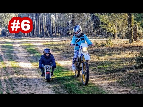 MINIMOTO #6 LIMPIAR CADENA, HACER MEZCLA, ARRANCAR Y 😍RULE POR EL MONTE 😍Mecánica básica