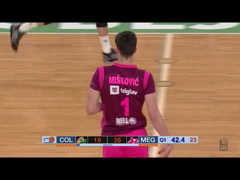 Dunk by Nikola Mišković (Cedevita Olimpija – Mega Soccerbet, 27.4.2021)