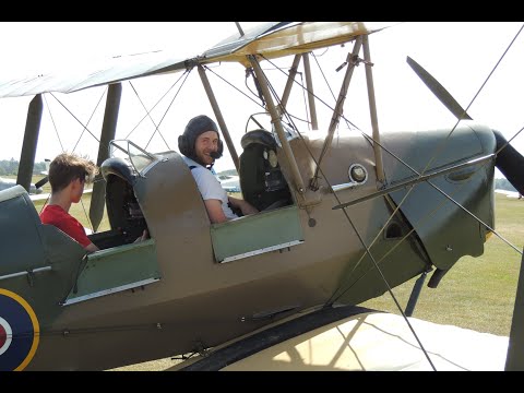 Clint Fisher's Tiger Moth Flight Experience