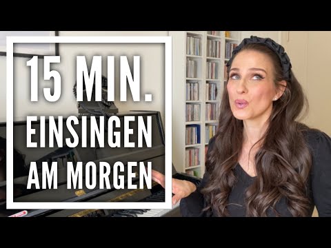 Wecke deine Stimme! 15 Minuten Einsingen am Morgen