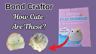 #221 @Bondcraftor Flex Rubber Kit Squishy Toys - HowTo Make A Hampster & Hedgehog
