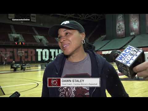 WBB: Dawn Staley Previews Upcoming Duke Game