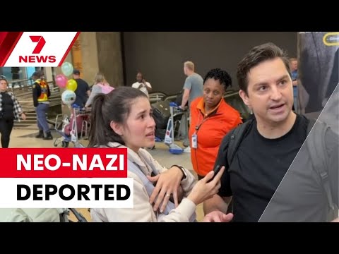 Neo-Nazi deported after anti-Jewish rally | 7NEWS