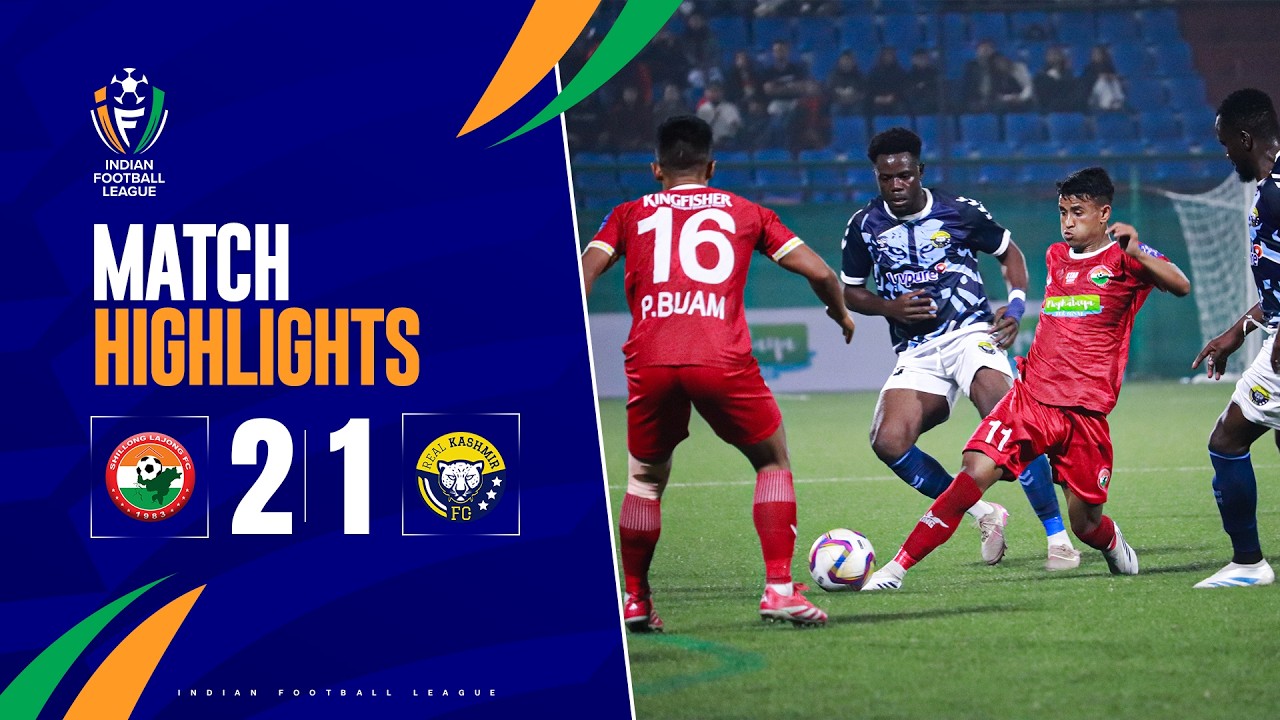 Shillong Lajong vs Real Kashmir Highlights