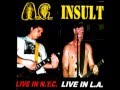 Anal Cunt - Live in N.Y.C. (Split w Insult)