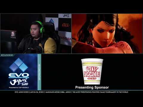 EVO JAPAN 2020 // TEKKEN 7 // MAWTS (NINA) VS KNEE (ZAFINA)