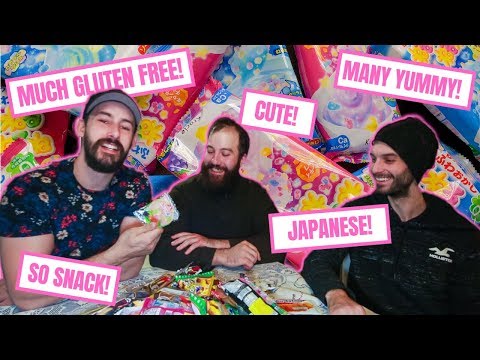 We Tried Magical Japanese Snacks and Candy!!