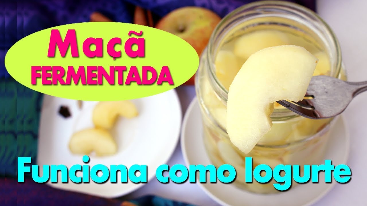 Maçã Fermentada Probiótica | Que nem Yakult e Iogurte | ZERO AÇÚCAR