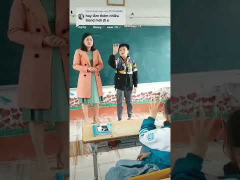 Học sinh mới và màn giới thiệu đủ các hot trend trên tiktok