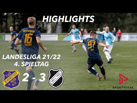 Highlights TuS Jevenstedt - Heikendorfer SV (Landesliga Mitte 4. Spieltag 21/22)