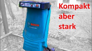 Bosch AXT Rapid 2200 Gartenhäcksler Vorstellung und Test inklusive Messerwechsel