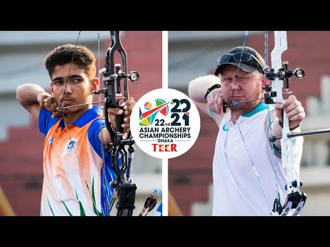 Mohit v Sergey Khristich – compound men's bronze | Dhaka 2021 Asian Archery Championships