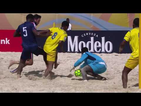 Concacaf Beach Soccer Championship 2017: Barbados vs Turks & Caicaos Islands Highlights