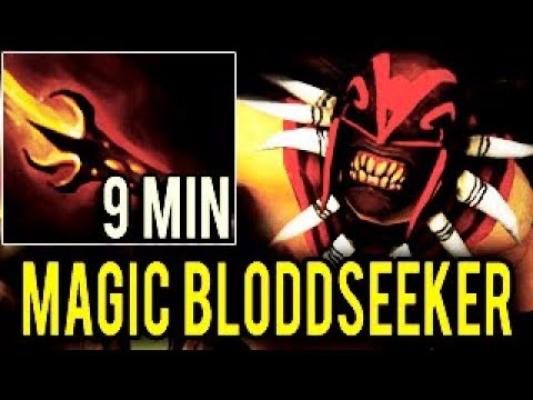 NEW META Bloodseeker OMFG 9 Min Dagon - 1st Item Dagon by Wagamama Dota 2
