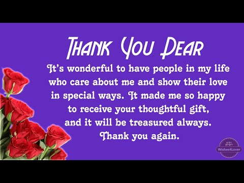Thank You Messages for Gift Received