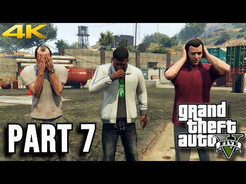 Grand Theft Auto V WALKTHROUGH PART 7 | PC Ultra Graphics | 4K60FPS