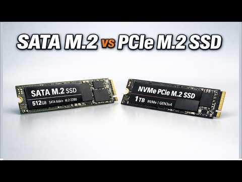 SATA M.2 SSD vs PCIe M.2 SSD | Explained — Don’t Buy the Wrong One!