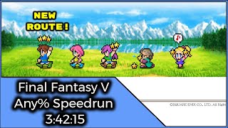 Final Fantasy V Any% Speedrun in 3:42:15!