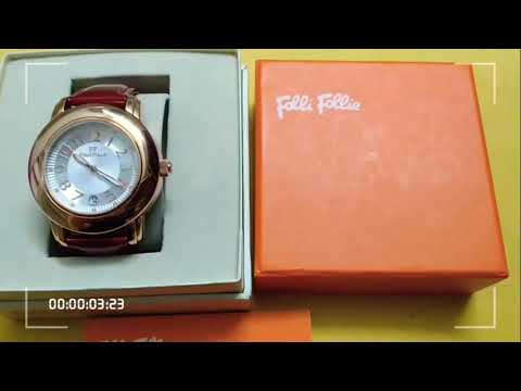 Relógio feminino de quartzo Folli Follie WF9R001SD