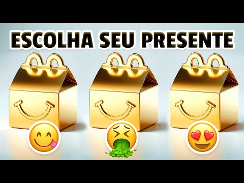 🎁 Escolha um PRATO...! 🍔🍕🍦 Edição Comida | Jogo das Escolhas | Choose Your Gift