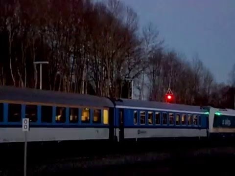 Promi-Sonderzug in Selb-Plößberg zur Bahnstreckenreaktivierung