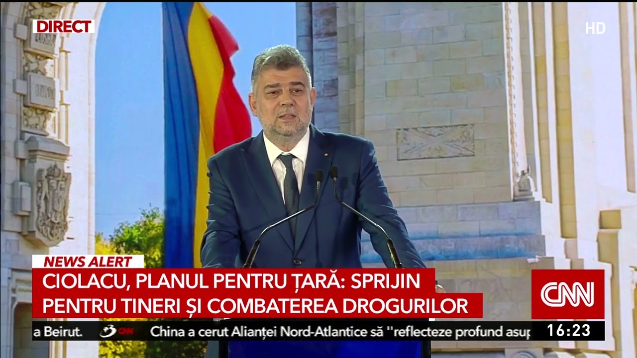 Marcel Ciolacu: România nu va fi atrasă în niciun război. Modernizarea armatei nu înseamnă serviciul
