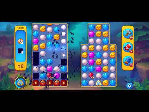 Fishdom level 10010 no boosters フィッシュダム ノーマル