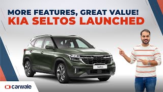 Kia Seltos 2023 Launched in India - Price, Features, Variants Explained | CarWale Kia Seltos 2023 Launched in India - Price, Features, Variants Explained | CarWale